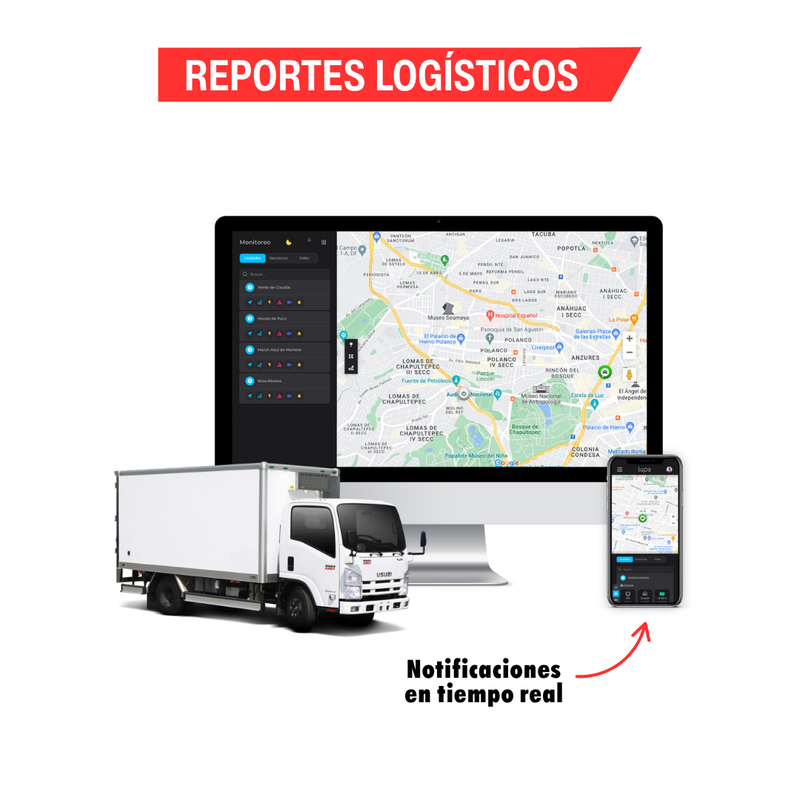 GPS Vehicular + Envío GRATIS + Garantía de 10 Años + Paros de Motor (único pago)